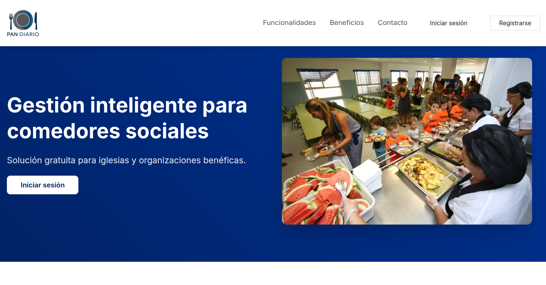 Pan Diario: Gestión Inteligente para Comedores Sociales